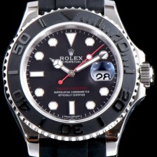 홍콩명품 [로렉스] 남성용 업그레이드 된 신형 요트마스터 116655 칼리버 3135 타입!!블랙 무광 세라믹 베젤 블랙 다이얼 오토매틱 무브먼트 ROL0311  