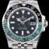 홍콩명품 [로렉스] 남성용 지엠티 마스터II 116710BLNR 듀얼 타임 블랙/그린 투톤 24시간 회전 베젤 블랙 다이얼 5선 쥬빌리 브레이슬릿 오토매틱 무브먼트 ROL0013  