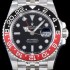 홍콩명품 [로렉스] 남성용 최신 업그레이드 버전!!지엠티 마스터II 126710BLRO-0001 듀얼 타임 블랙/레드 투톤 24시간 회전 베젤 블랙 다이얼 5선 쥬빌리 브레이슬릿 오토매틱 무브먼트 ROL0035  