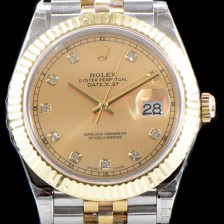 홍콩명품 [로렉스] 남성용 최고급형!!데이져스트II 126333 GM사 추가업데이트!! 18K 옐로골드 투톤 콤비 골드 다이얼 브레이슬릿 스위스 ETA 2836-2 오토매틱 무브먼트 ROL0351  