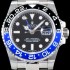 홍콩명품 [로렉스] 남성용 지엠티 마스터II 116710BLNR 듀얼 타임 블랙/블루 투톤 24시간 회전 베젤 블랙 다이얼 5선 쥬빌리 브레이슬릿 오토매틱 무브먼트 ROL0010  