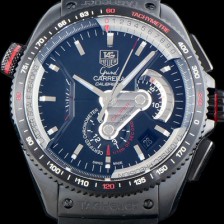 홍콩명품 [태그호이어] 남성용 까레라 칼리버 17 블랙 다이얼 오토매틱 무브먼트 TAG0250  