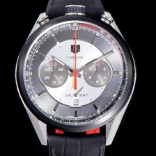 홍콩명품 [태그호이어] 남성용 까레라 1887 크로노 SS 오토매틱 그레이 다이얼 TAG4233  