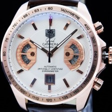 홍콩명품 [태그호이어] 남성용 그랜드 까레라 칼리버 17 핑크 골드 TAG4243  
