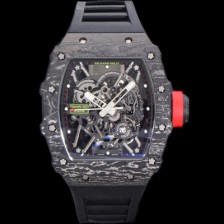 홍콩명품 [리차드밀러] 남성용 RM035-02 라파 50mm 카본 오토매틱 무브먼트 우레탄줄 스캘래톤 다이얼 ric0286  