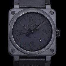 홍콩명품 [벨엔로즈] 남성용 BR03-92 다이버 세라믹 오토매틱 9015 타입 42mm 우레탄줄 블랙 다이얼 bel80300  