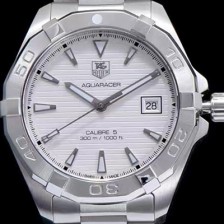 홍콩명품 [태그호이어] 남성용 아쿠아레이서 WAY2111.BA0928 워치 화이트 다이얼 오토매틱 무브먼트 TAG0145  