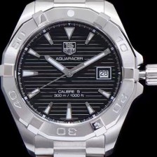 홍콩명품 [태그호이어] 남성용 아쿠아레이서 WAY2111.BA0928 워치 블랙 다이얼 오토매틱 무브먼트 TAG0140  