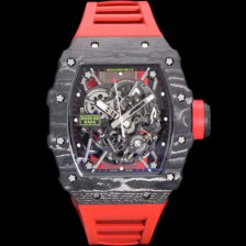 홍콩명품 [리차드밀러] 남성용 RM035-02 라파 50mm 카본 오토매틱 무브먼트 우레탄줄 스캘래톤 다이얼 ric0239  