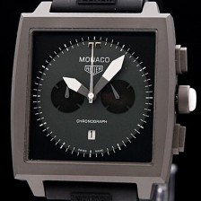 홍콩명품 [태그호이어] 남성용 모나코 스위스 쿼츠 블랙 다이얼 44mm TAG4210  