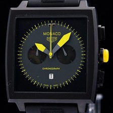 홍콩명품 [태그호이어] 남성용 모나코 스위스 쿼츠 블랙 다이얼 44mm TAG4225  