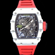 홍콩명품 [리차드밀러] 남성용 RM035-01 라파 수동/기계식 무브먼트 50mm 카본 우레탄줄 스캘래톤 다이얼 ric0233  