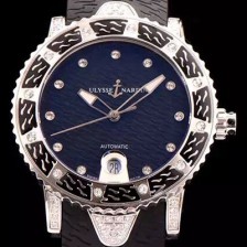 홍콩명품 [율리스나르당] 남성용 막시마린 아시안 무브먼트 블랙다이얼 ULY42012  