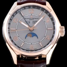 홍콩명품 [바쉐론콘스탄틴] 남성용 2019 SIHH신제품!! 피프티식스 4000E/000A-B439 컴플리트 캘린더 데이-데이트 문페이즈 그레이 다이얼 오토매틱 무브먼트 VAC0204  