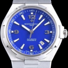 홍콩명품 [바쉐론콘스탄틴] 남성용 오버시즈 데이트 P47040/000A-9008 최신 업그레이드 버전! 블루 다이얼 오토매틱 무브먼트 VAC0200  