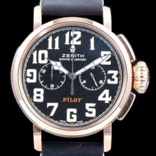 홍콩명품 [제니스] 남성용 파일럿 헤리티지 타입20 29.2430.4069/21.C800 엑스트라 스페셜!!크로노그래프 매트 블랙 다이얼 일본 수입산 쿼츠 무브먼트 ZEN4205  