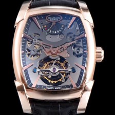 홍콩명품 [파르미지아니] 남성용 칼파 신형 그랜드 투어빌론 시리즈 18k 로즈골드 그레이 스켈레톤 다이얼 아시안 투어빌론 탑재 PAR4211  