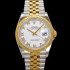 홍콩명품 [로렉스] 남성용 데이저스트 m126233 18K 옐로우골드 로마인덱스 36mm 오토매틱 Cal.3235 무브먼트 화이트 다이얼 rol5365  
