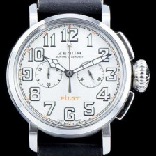 홍콩명품 [제니스] 남성용 파일럿 헤리티지 타입20 11.2430.4069/21.C773 톤업!!크로노그래프 슬레이트 화이트 그랜드 다이얼 일본 수입산 쿼츠 무브먼트 ZEN4203  