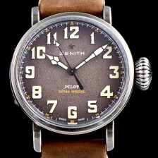 홍콩명품 [제니스] 남성용 파일럿 11.1943.679/63.C800 클래식 파일럿 타입20 신제품!!그레이 샌드 다이얼 오토매틱 무브먼트 ZEN4200  