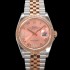 홍콩명품 [로렉스] 남성용 데이저스트 m126231 18K 로즈골드 로마인덱스 36mm 오토매틱 Cal.3235 무브먼트 핑크 다이얼 rol5364  