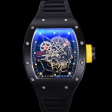 홍콩명품 [리차드밀러] 남성용 RM035 라파엘 나달 수동/기계식 풀 세라믹 48mm 러버줄 블랙 스켈레톤 다이얼 ric0221  