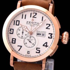 홍콩명품 [제니스] 남성용 파일럿 87.2430.4054/21.C721 화이트 다이얼 오토매틱 무브먼트 ZEN4220  