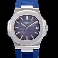 홍콩명품 [파텍필립]남성용 노틸러스 5711/1A-010 러버밴드 Cal.324 S C타입무브 오토매틱  40미리 블루그레이톤 다이얼 PAT74796  