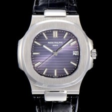 홍콩명품 [파텍필립] 남성용 노틸러스 5711G 블루그레이톤 다이얼 Cal.324 S C 타입무브 오토매틱 40미리 가죽줄 PAT52930  
