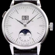 홍콩명품 [아랑게운트죄네] 남성용 색스니 화이트 다이얼 오토매틱 무브먼트 LAN4201  