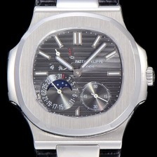 홍콩명품 [파텍필립]남성용 노틸러스 오토매틱 스틸 40미리 그레이다이얼 PAT86489  