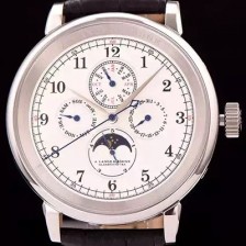 홍콩명품 [아랑게운트죄네] 남성용 1815 시리즈 워치 문페이즈 화이트 다이얼 오토매틱 무브먼트 ALS4201  