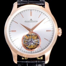 홍콩명품 [예거 르꿀르뜨]남성용 마스터 그랜드 트랜디션 투어빌론 18K로즈골드 수동/기계식 42미리 18K 로즈골드 실버다이얼 JAG90086  