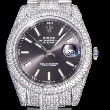 홍콩명품 [로렉스]남성용 데이져스트 오토매틱 41mm 다이아몬드 그레이다이얼 ROL33388  