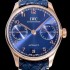 홍콩명품 [아이더블유씨]남성용 포르투기져 IW500713 오토매틱 부티크 42미리 블루다이얼  IWC21824  