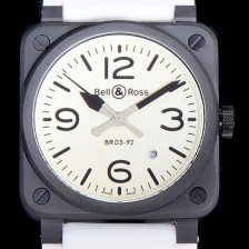 홍콩명품 [벨엔로스]남성용  r03-92 어비에이션 PVD 코팅 42미리 오토매틱 화이트다이얼 BEL94564  