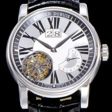 홍콩명품 [로저드빌]남성용  오마쥬 수동기계식 투어빌론(뜨루삐옹) 45미리 화이트 / 실버다이얼 ROG40385  