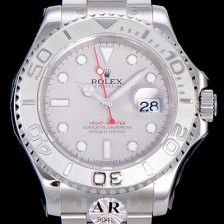 홍콩명품 [로렉스]남성용 요트마스터 40미리 G.M.T 롤렉스 904L 3135 오토매틱 무브먼트 그레이다이얼 ROL52646  