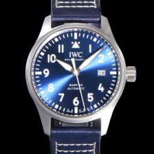 홍콩명품 [아이더블유씨] 남성용시계 1:1수제공정형 마크18 !! 파일럿 IW328203 마크18 오토매틱 32111타입 40mm 가죽줄 블루다이얼 iwc4069  