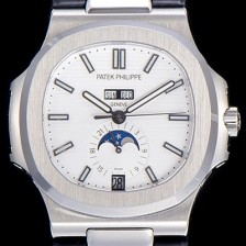 홍콩명품 [파텍필립]남성용  노틸러스40.5미리 Cal.324S/C 오토매틱 무브먼트 화이트다이얼 PAT82427  
