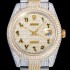 홍콩명품 [로렉스]남성용  고퀄리티 데이저스트 41미리 금장시계 보석/큐빅세팅 투톤콤비 18K로즈골드 오토매틱 ROL40527  