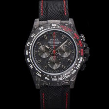 홍콩명품 [로렉스]남성용 데이토나 DIW 포지드카본 커스텀 40미리 크로노그래프 오토매틱 Cal.4130 무브먼트 블랙 다이얼 ROL48745  