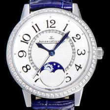 홍콩명품 [예거르꿀르뜨]여성용 랑데부 문페이즈 34mm 다이아몬드 화이트다이얼 오토매틱 JAG23292  