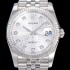 홍콩명품 [로렉스]남성용 데이져스트II 36미리 오토매틱 화이트다이얼 ROL10742  