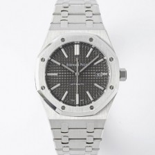 홍콩명품 [오데마피게] 남성용 15400ST.OO.1220ST.04 로얄오크 41mm 오토매틱 Cal.3120무브먼트 그레이 와플 다이얼 aud6527  