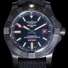 홍콩명품 [브라이틀링]남성용 어벤져 블랙벌드 44MM DLCTI 오토매틱 블랙다이얼 BRE87407  