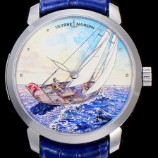 홍콩명품 [율리스 나르딘]남성용 클라시코 마나라 매뉴팩처 40MM 오토매틱 그림다이얼 ULY36263  