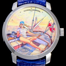 홍콩명품 [율리스 나르딘]남성용 클라시코 마나라 매뉴팩처 40MM 오토매틱 그림다이얼 ULY63284  