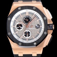 홍콩명품 [오데마피게]남성용 신형모델!! 로얄오크 오프쇼어 프라이더 저므니 44미리 크로노그래프 오토매틱 그레이다이얼 AUD56249  