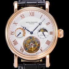 홍콩명품 [파텍필립]남성용 그렌드 컴플리케이션 투어빌론 오토매틱 42mm 화이트다이얼 문페이즈 파워 리저브 PAT57912  